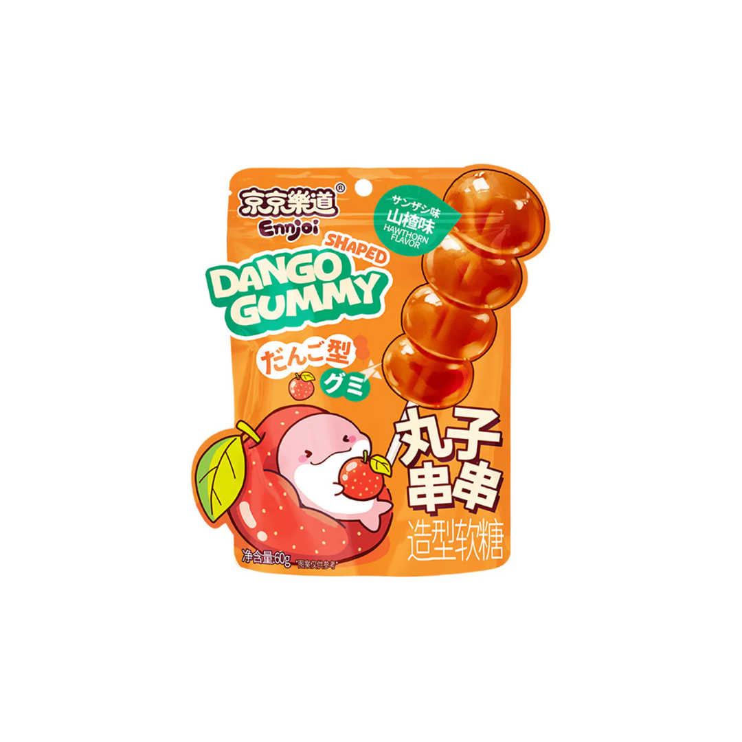 Dango✩ Ennjoi Dango Shaped Gummy Hawthorn 60g | EZ Ramyeon | Asian
